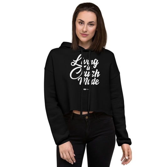 Living In Crush Mode Crop Hoodie